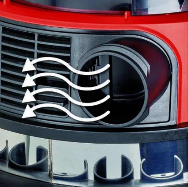 Einhell TE-VC 36/25 Li S-Solo, Sylindervakuum, Tørr & våt, Støv pose, 25 l, Skum, Filtrering - SOLO