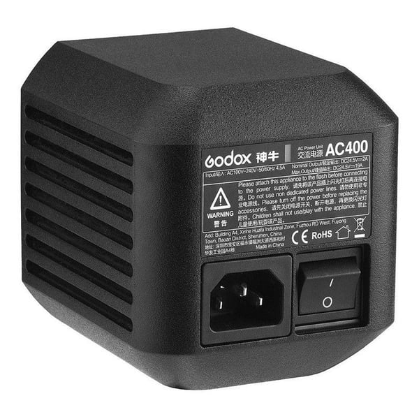 Godox AC400 strømadapter til AD400 Pro