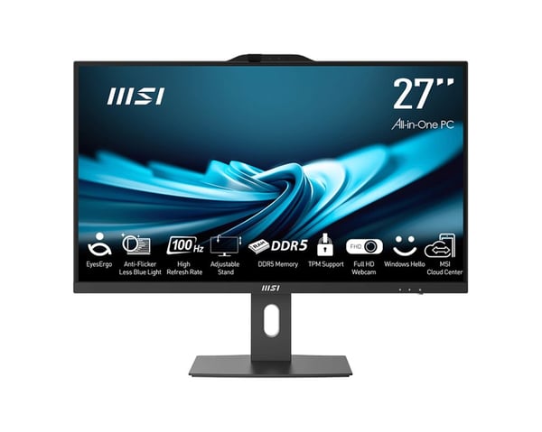 MSI PRO AP272P 14M 495EU - Allt-i-ett Core i7 i7-14700 / upp till 5.4 GHz - RAM 16 GB - SSD 1 TB - UHD Graphics 770 - Gigabit Ethernet, IEEE 802.11...