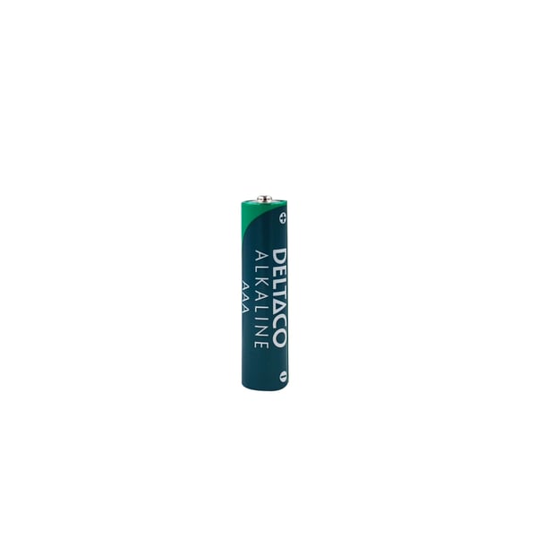 DELTACO - Batteri 40 x AAA / LR03 - Alkalisk - 1300 mAh