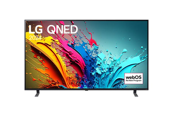 LG QNED 75QNED85T3C, 190,5 cm (75"), 3840 x 2160 pikseliä, QNED, Älytelevisio, Wi-Fi, musta