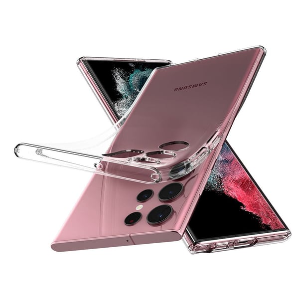 Spigen Liquid Crystal, Suojus, Samsung, Galaxy S22 Ultra 5G, 17,3 cm (6.8"), Läpinäkyvä