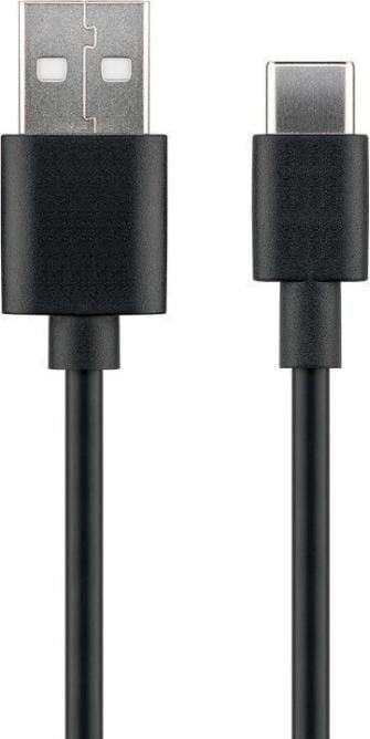 MicroConnect - USB-kabel - USB-C (hane) till USB (hane) - USB 2.0 - 3 A - 3 m - svart