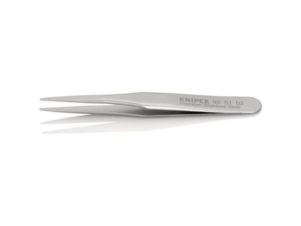 Knipex 92 51 02, Rustfritt stål, Rustfritt stål, Flat, Rett, 6 g, 8 mm