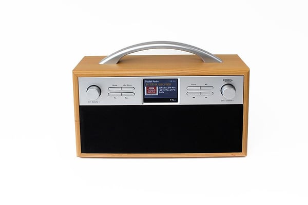 Xoro DAB 250 IR, Internet-radio, DAB+,BT,SpotfyCo, puun näköinen