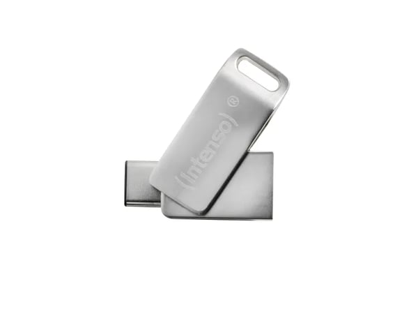 Intenso cMobile Line - USB-flashstasjon - 32 GB - USB 3.0 / USB-C - sølv