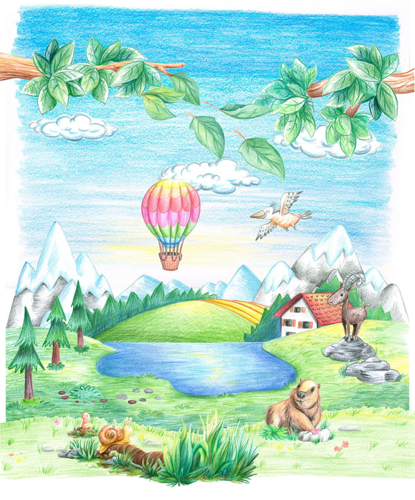 Fargeblyanter, Staedtler Noris® Colour 185, assorterte farger - klassepakke med 144 stk.