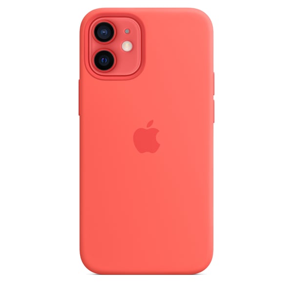 Apple - Beskyttende deksel for mobiltelefon - med MagSafe - silikon - rosa sitrus - for iPhone 12 mini