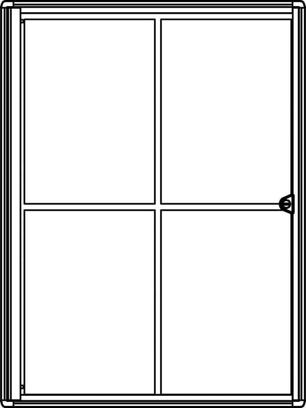 MAUL MAULextraslim, Alumiini, Lasi, Muovi, Alumiini, 655 x 491 x 27 mm, 4 x A4