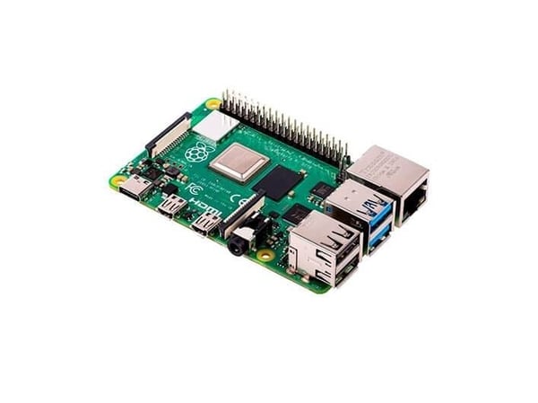 Raspberry Pi 4 Model B - Enkeltbrettsdatamaskin - Broadcom BCM2711 / 1.5 GHz - RAM 2 GB - 802.11a/b/g/n/ac, Bluetooth 5.0