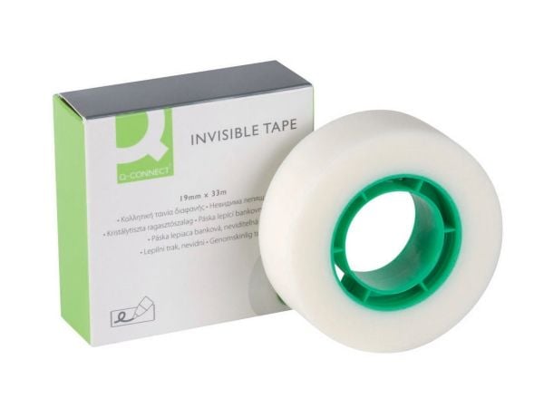 Q-Connect matt selvklebende tape, 19mm, 33m - 5705831021648