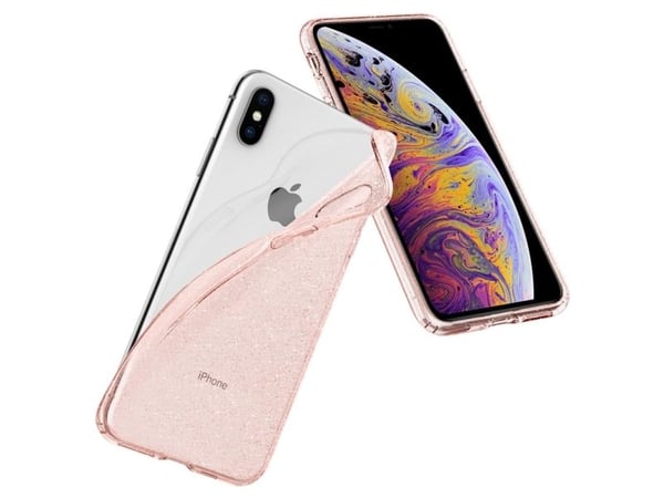 Spigen 065CS25124, Suojus, Apple, iPhone XS Max, 16,5 cm (6.5"), Vaaleanpunainen