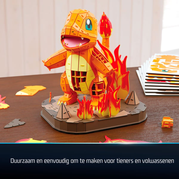 4D-pussel Pokemon 30 cm - Charmander