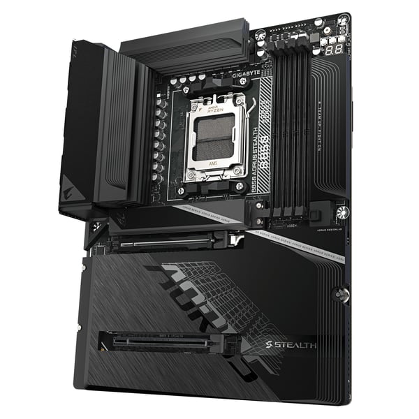 GIGABYTE B850 AORUS STEALTH -emolevy, AM5, ATX, DDR5