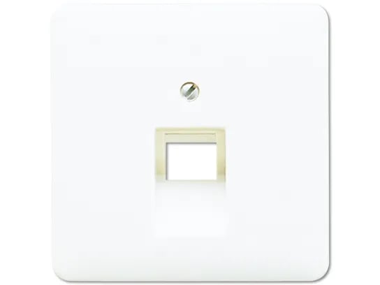 JUNG CD 569-1 UA WW, Valkoinen, Termoplastinen, RJ-45