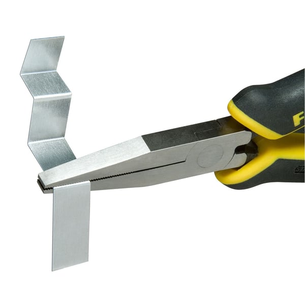 Stanley FATMAX 0-84-495, Plattång, Kromstål, Svart, Gul, 160 mm, 166 g