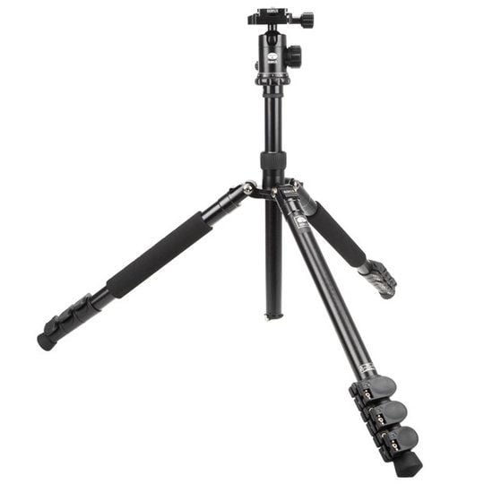 Sirui ET-1004, 3 jalkoja, Alumiini, Musta, 139 cm, 1,3 kg