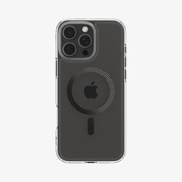Spigen Ultra Hybrid (MagFit), Mobilskal, Apple, iPhone 16 Pro, 16 cm (6.3"), Transparent