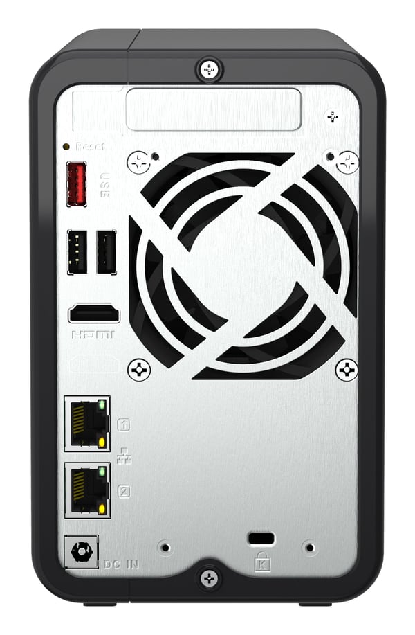 QNAP TS-264, NAS, Tower, Intel® Celeron®, N5095, 8 GB, 0 TB