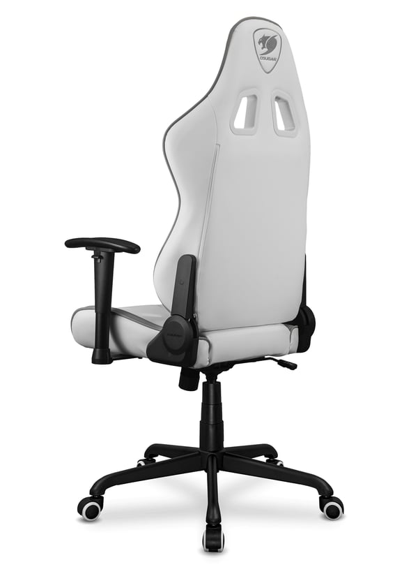 COUGAR CGR-ELI-WHB, Universal gaming-stol, 120 kg, Polstret Sete, Polstret Rygg, Svart, Stål