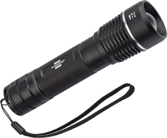 Brennenstuhl 1178600800, Painikkeellinen taskulamppu, Musta, Painikkeet, IP67, 1 lamppua, 1250 lm