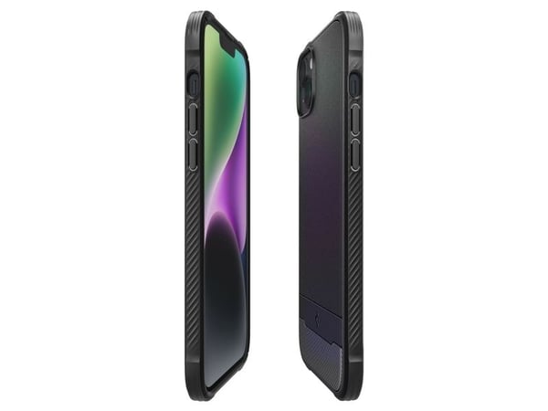 Spigen ACS04890, Suojus, Apple, iPhone 14 Plus, 17 cm (6.7"), Musta