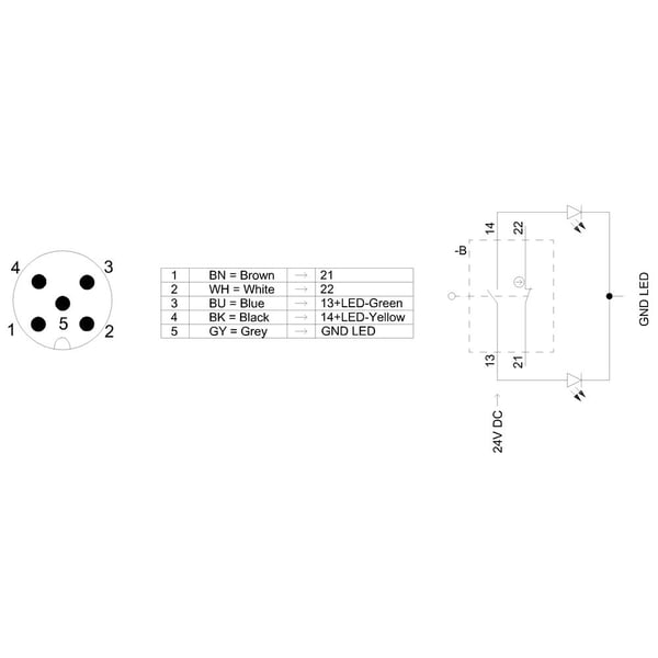 Siemens 3SE51141CH021AF3 3SE5114-1CH02-1AF3 Positionsschalter 3 A Schwenkhebel, Metallhebel IP66, IP67 1 St., Metall, IP66, IP67, Cuboid, 43 mm, 67...
