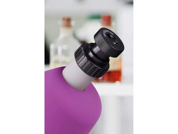 Bresser Optics Junior mikroskooppi 40x-640x LED, paristokäyttöinen, violetti