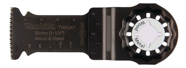 Makita monileikkuuterä 65mm - Aii65Apb Starlock puun ja karkaisemattoman metallin leikkaamiseen 1 kpl
