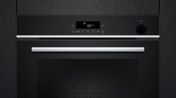 HR532GBS3 Inbyggnadsugn med ångstöd rostfritt stål/