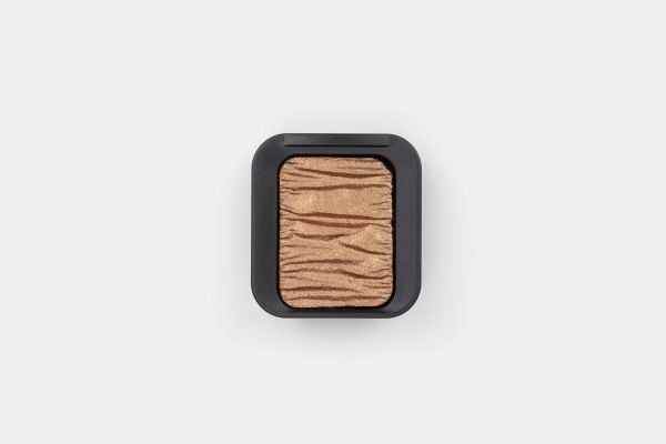 1 Pearlescent colour square, in a clamshell - "FINETEC" | Hazelnut