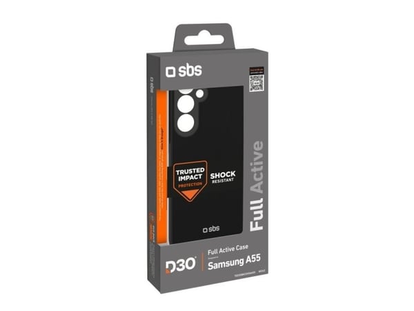 SBS TED3OBKCOVSAA55 mobile phone case 16.8 cm (6.6") Cover Black