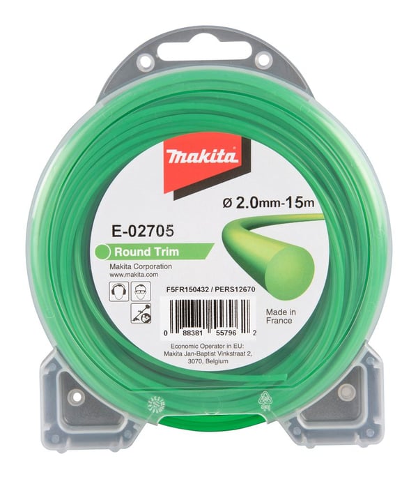 Makita - Gresstusserstreng - 2 mm - lengde: 15 m - for Makita UR180DZ