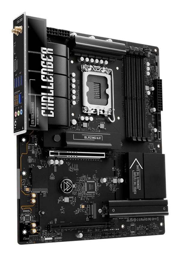 ASRock B860 Challenger WiFi hovedkort LGA1851 ATX DDR5