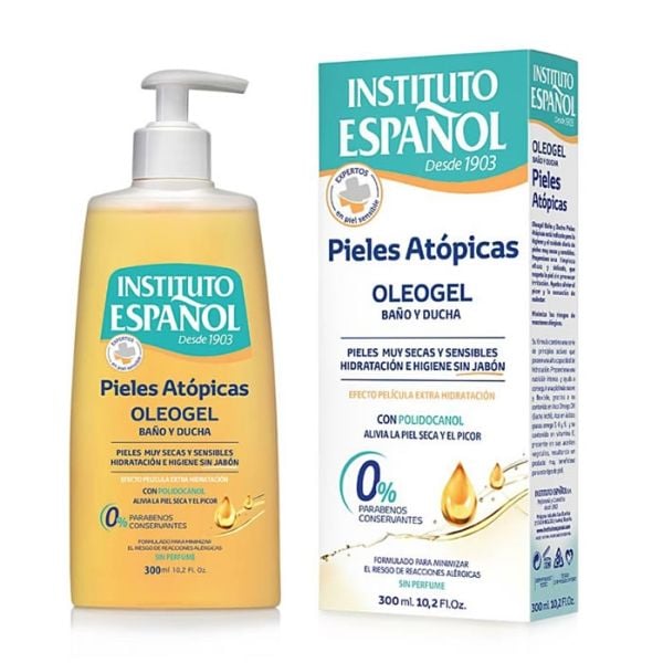 Instituto Español gel for dusj atopisk hud oleogel (300 ml)