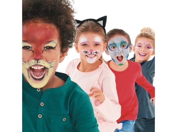 Carioca MASK UP PARTY, Ansiktssminkemaling, Flerfarget, Gutt/Jente, 6 stykker