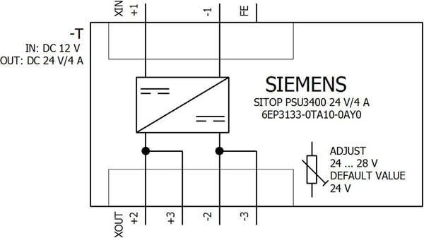 Siemens 6EP3133-0TA10-0AY0 Strømforsyning til DIN-skinne (DIN-kisko) Indhold 1 stk
