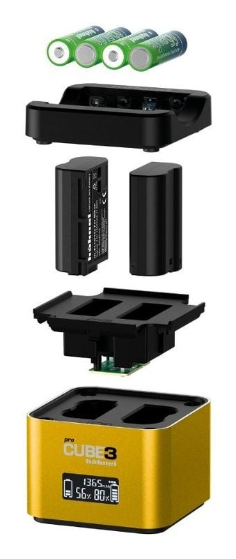 Hahnel ProCube3, Lithium-Ion (Li-Ion), AA