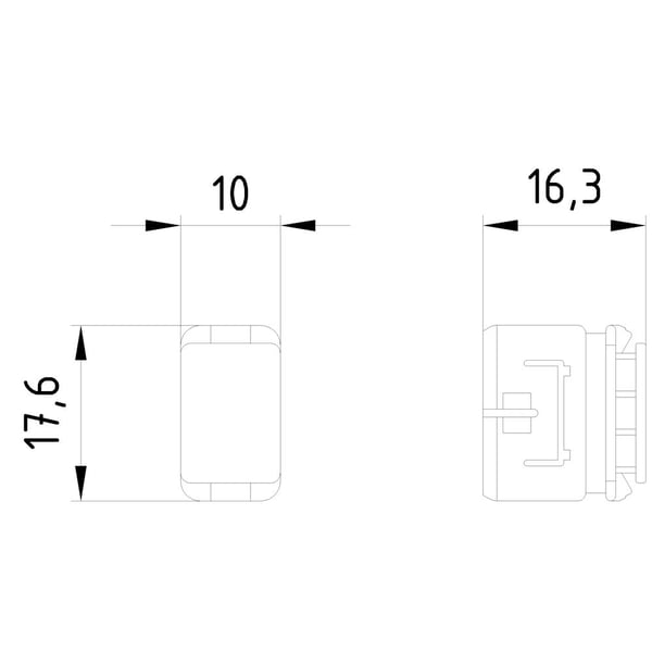 Siemens 3RK3931-0AA00, 5 g, 18 mm, 17 mm, 11 mm