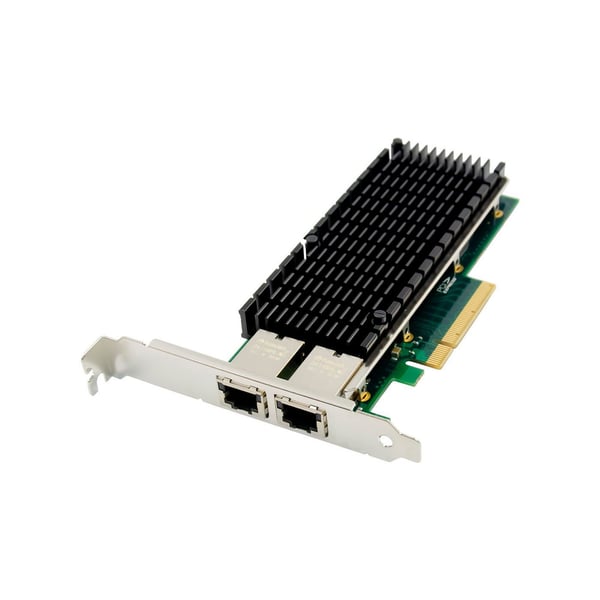 MicroConnect MC-PCIE-X540 nettverkskort 10 Gigabit Ethernet x 2, grønn