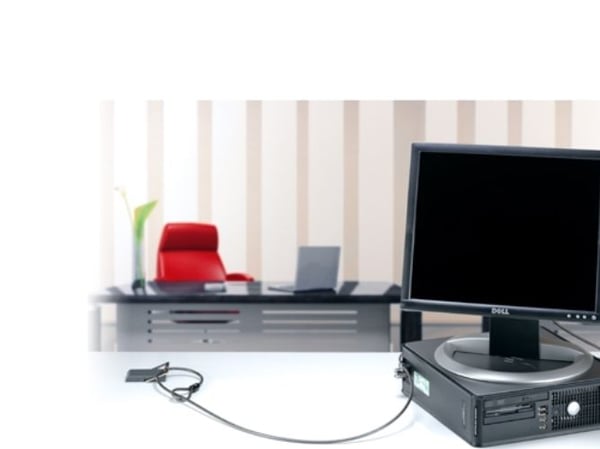 DELL MicroSaver Twin, Pyöreä avain, Hopea