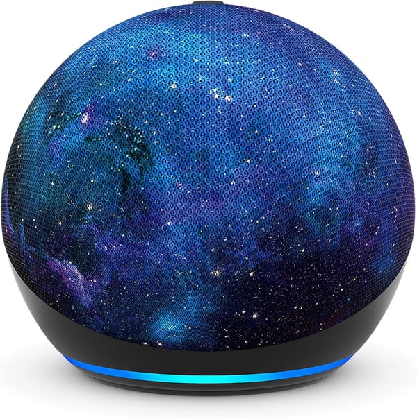Amazon Echo Dot Kids -älykaiutin, 5. sukupolvi, Wi-Fi, Bluetooth, tähtipöly