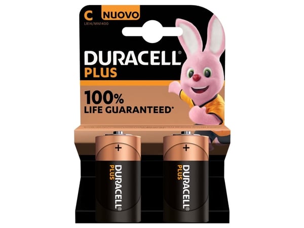 Duracell Plus - Batteri - Alkalisk