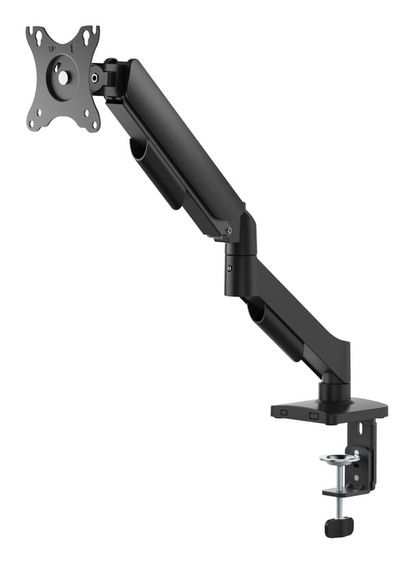 Deltaco ARM-534-B skärmfäste för skrivbord 17-32 tum, 9 kg, svart