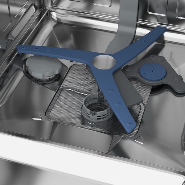 Beko BDFN36650XC, Frittstående, Full størrelse (60 cm), Rustfritt stål, Svart, Berøringskontroll, LED