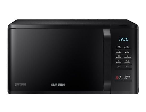 Samsung MS23K3513AK, Pöytämalli, Solo-mikroaaltouuni, 23 L, 800 W, Sisäänrakennettu näyttö, LED