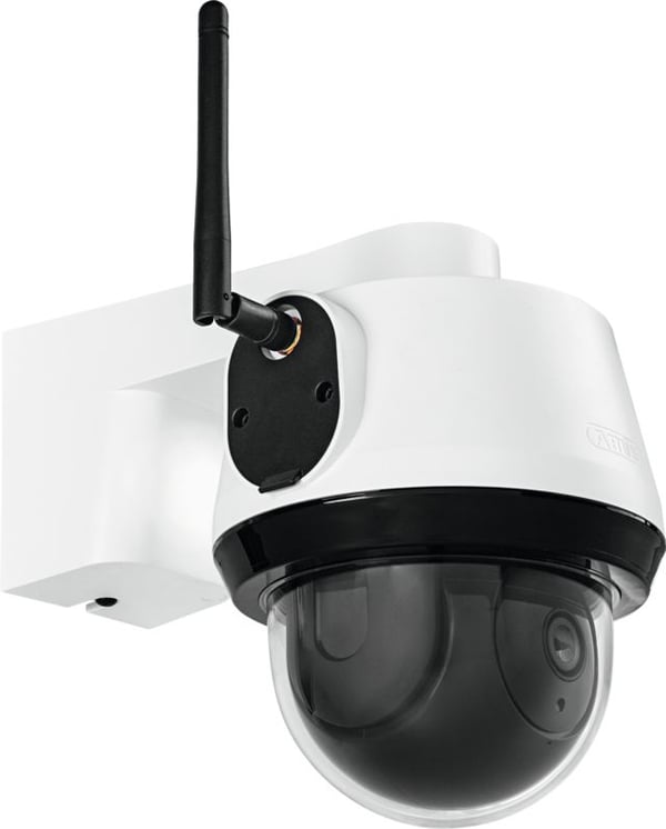 ABUS PPIC52520, IP-turvakamera, Ulkona, Langallinen & langaton, Seinä, musta, Valkoinen, Kupoli