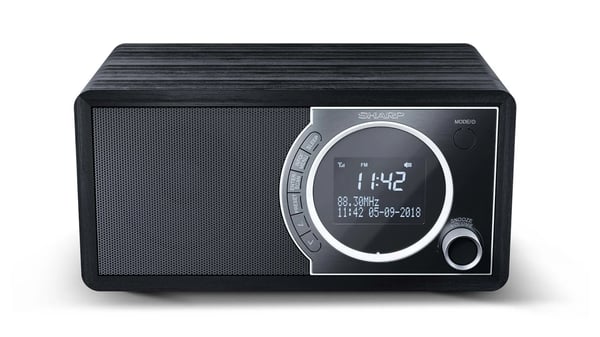 Sharp DR-450 - DAB-radio - 3 watt (Total) - svart