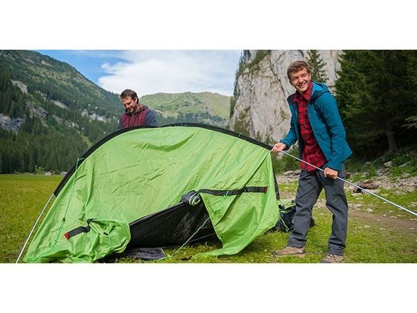 Coleman Pingora 3 BlackOut tält 3 personer 5,5 m² 3,7 kg, grön/grå