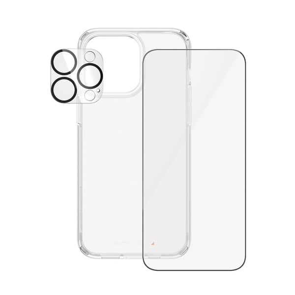 PanzerGlass™ | 3-i-1 beskyttelsespakke | Apple iPhone 15 Pro Max